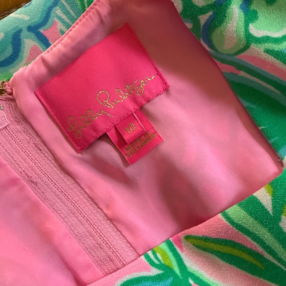 Lilly Pulitzer Donna Square Neck Romper size 10 - Picture 6 of 7